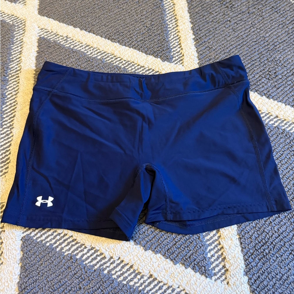 Under Armour Women's Navy Athletic Shorts